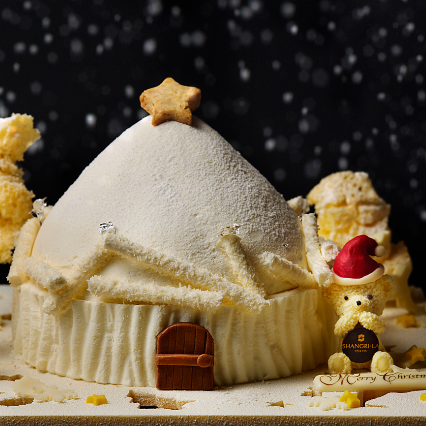 【シャングリラ東京|2025年】クリスマスハウスケーキ の写真
