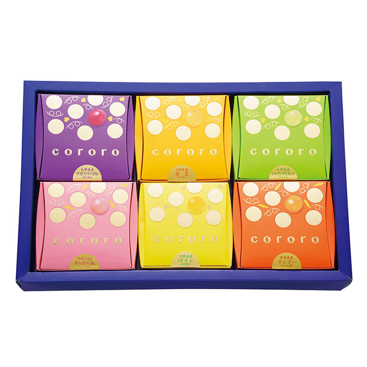 UHA味覚糖 ココロ アソートギフトボックスの写真